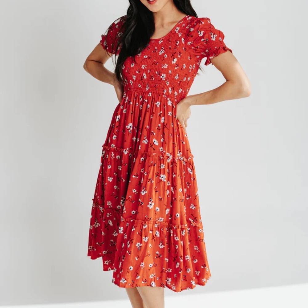 McCall Floral Dress Piper and Scoot XS
